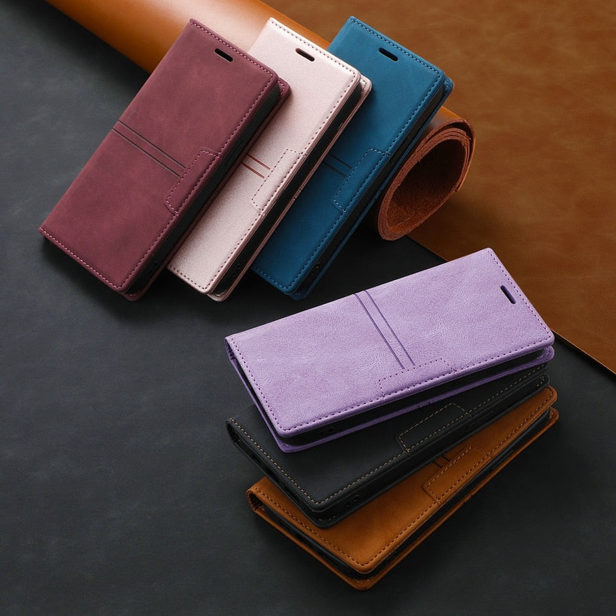 Etui à fermeture magnétique pour Téléphones Xiaomi (fin)