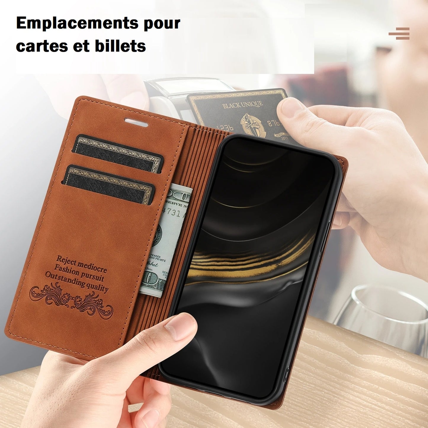Etui de protection pour Téléphones Motorola (séries E, Edge et One Fusion) - www.Phone-Accessoires.fr