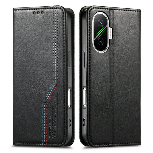 Etui de protection à fermeture magnétique pour Xiaomi (série Poco début)