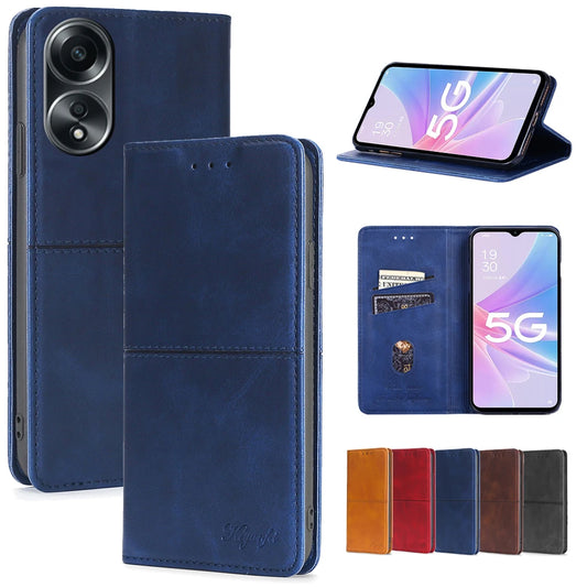 Protection à fermeture magnétique pour OPPO (série A fin)