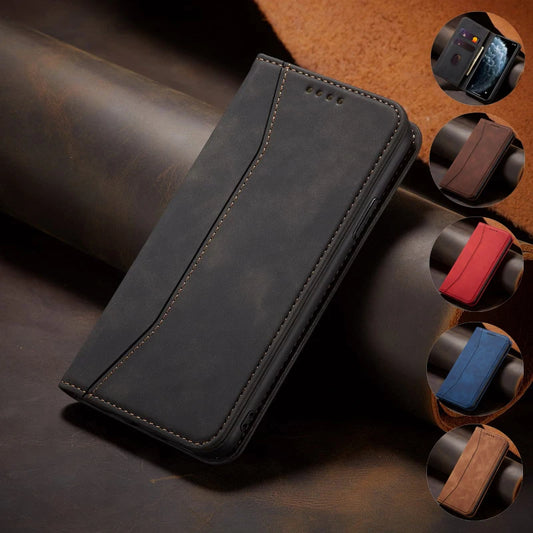 Etui de protection à fermeture magnétique pour Samsung Galaxy (série A début)