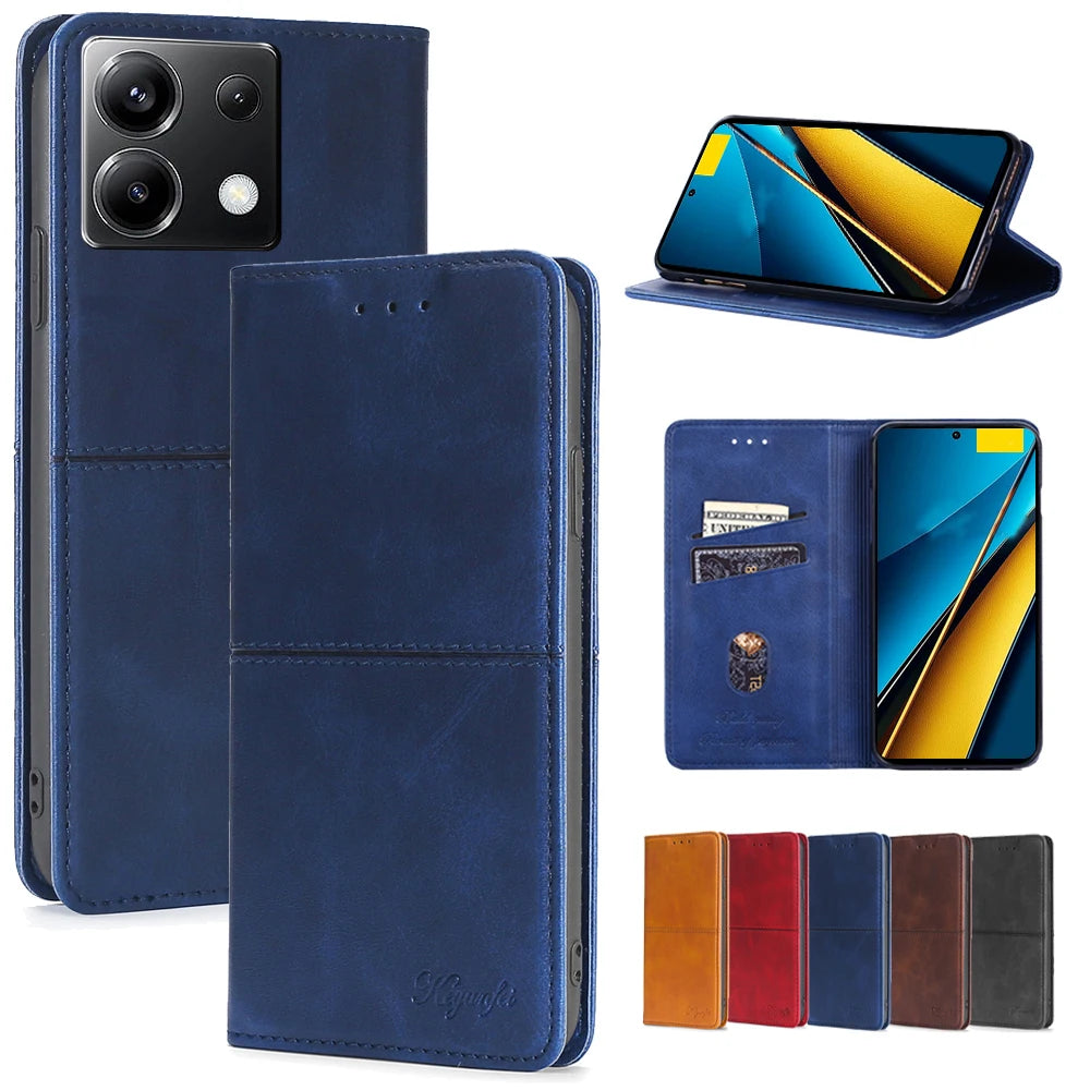 Protection à fermeture magnétique pour Xiaomi (série Poco)