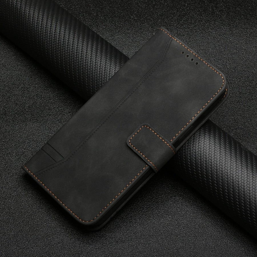 Etui de protection à fermeture magnétique pour téléphones Samsung (série Note) - www.Phone-Accessoires.fr