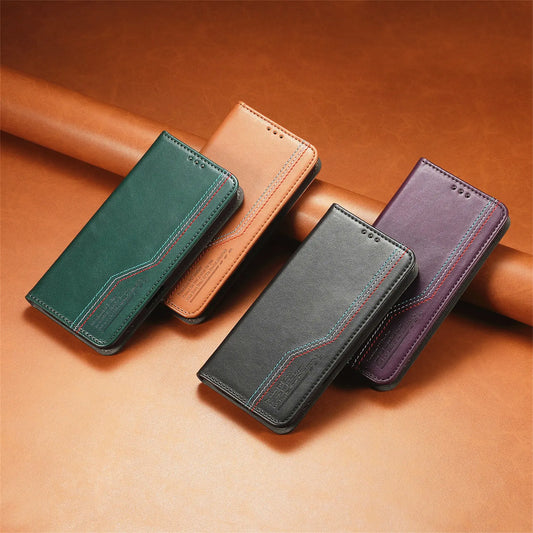 Etui de protection à fermeture magnétique pour iPhone (12 au 17)