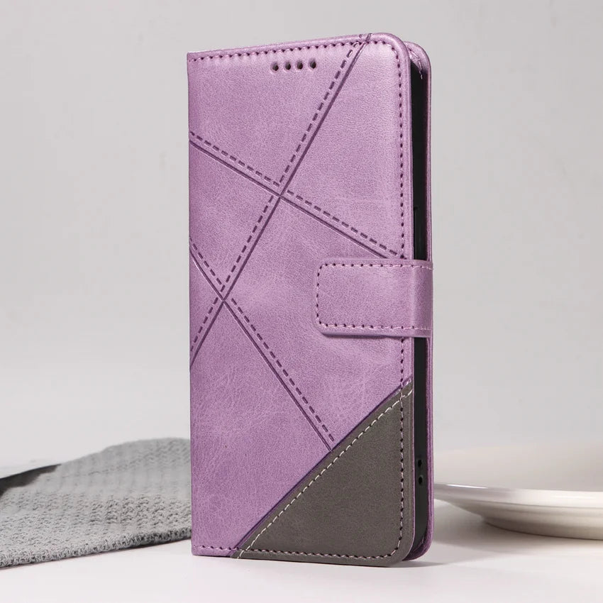 Etui à fermeture magnétique pour Motorola (séries E et Edge)