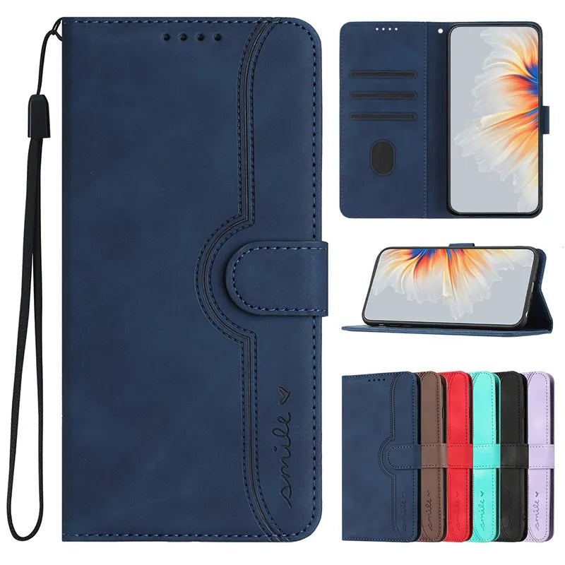 Etui à fermeture magnétique pour téléphones Huawei (série Honor) - www.Phone-Accessoires.fr