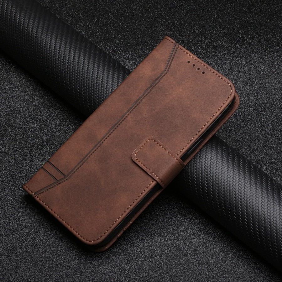 Etui de protection à fermeture magnétique pour téléphones Samsung (série Note) - www.Phone-Accessoires.fr