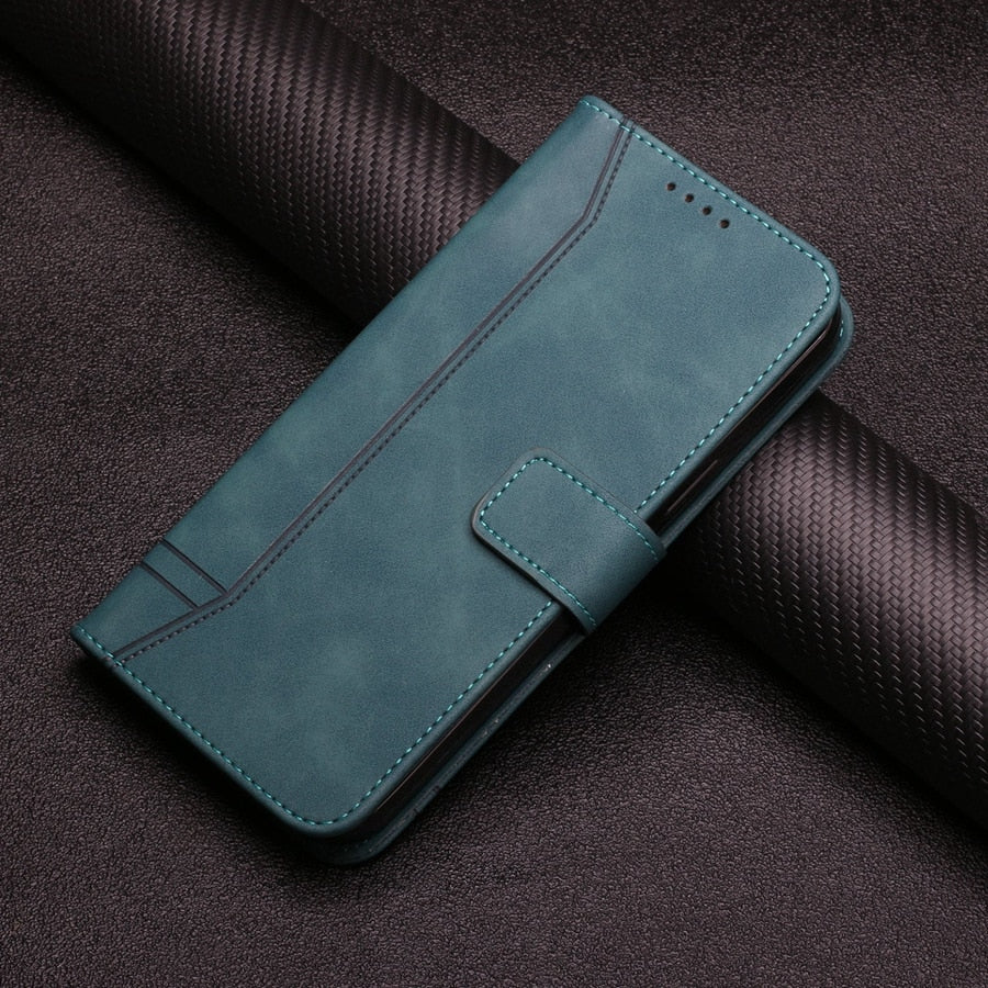 Etui de protection à fermeture magnétique pour téléphones Samsung (série Note) - www.Phone-Accessoires.fr