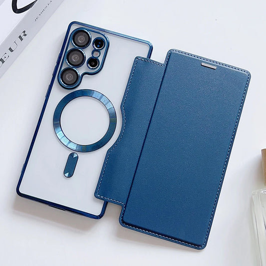 Elégant étui magsafe pour Samsung Galaxy (série S début)