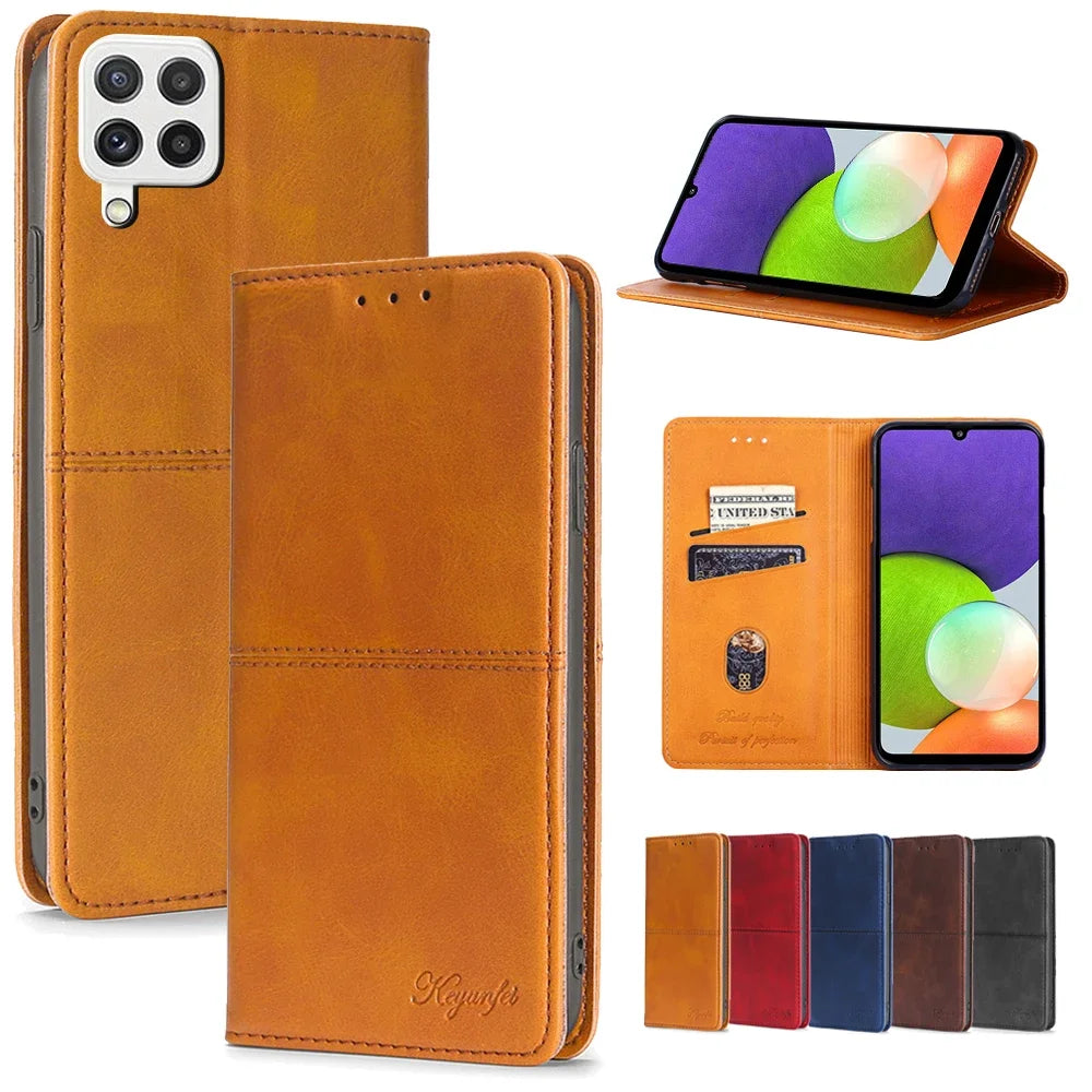 Protection à fermeture magnétique pour Samsung (série A fin)