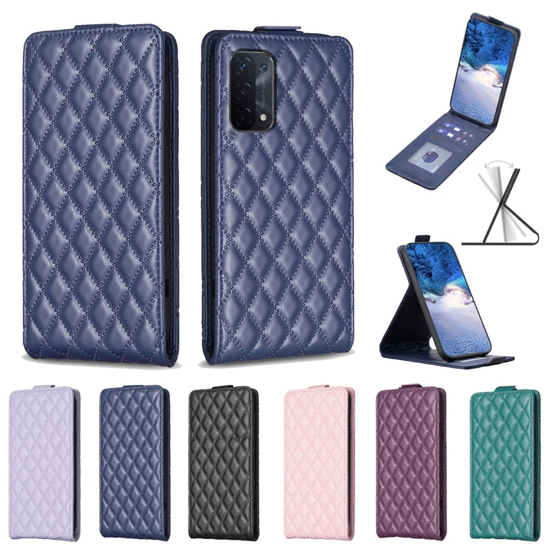 Etui à clapet pour téléphones Oppo (série A) à fermeture magnétique