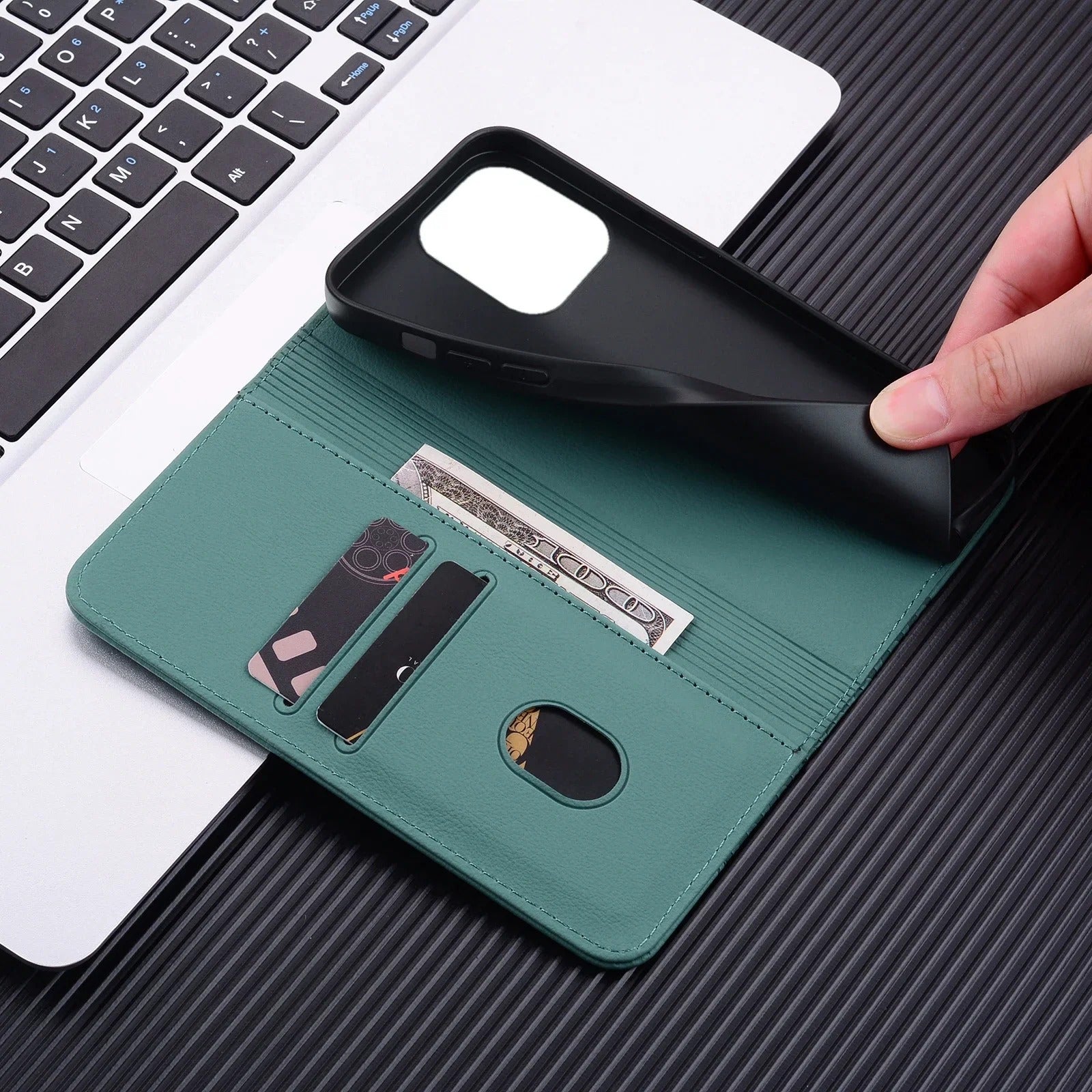 Etui design à fermeture magnétique pour téléphones Redmi (série note) - www.Phone-Accessoires.fr