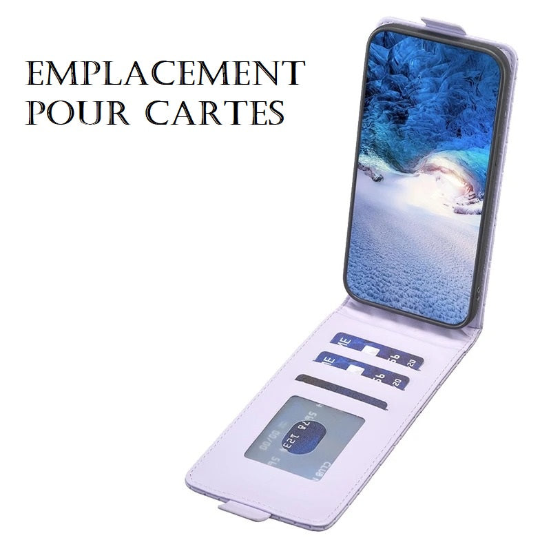 Etui à clapet pour téléphones Samsung (série A début) à fermeture magnétique