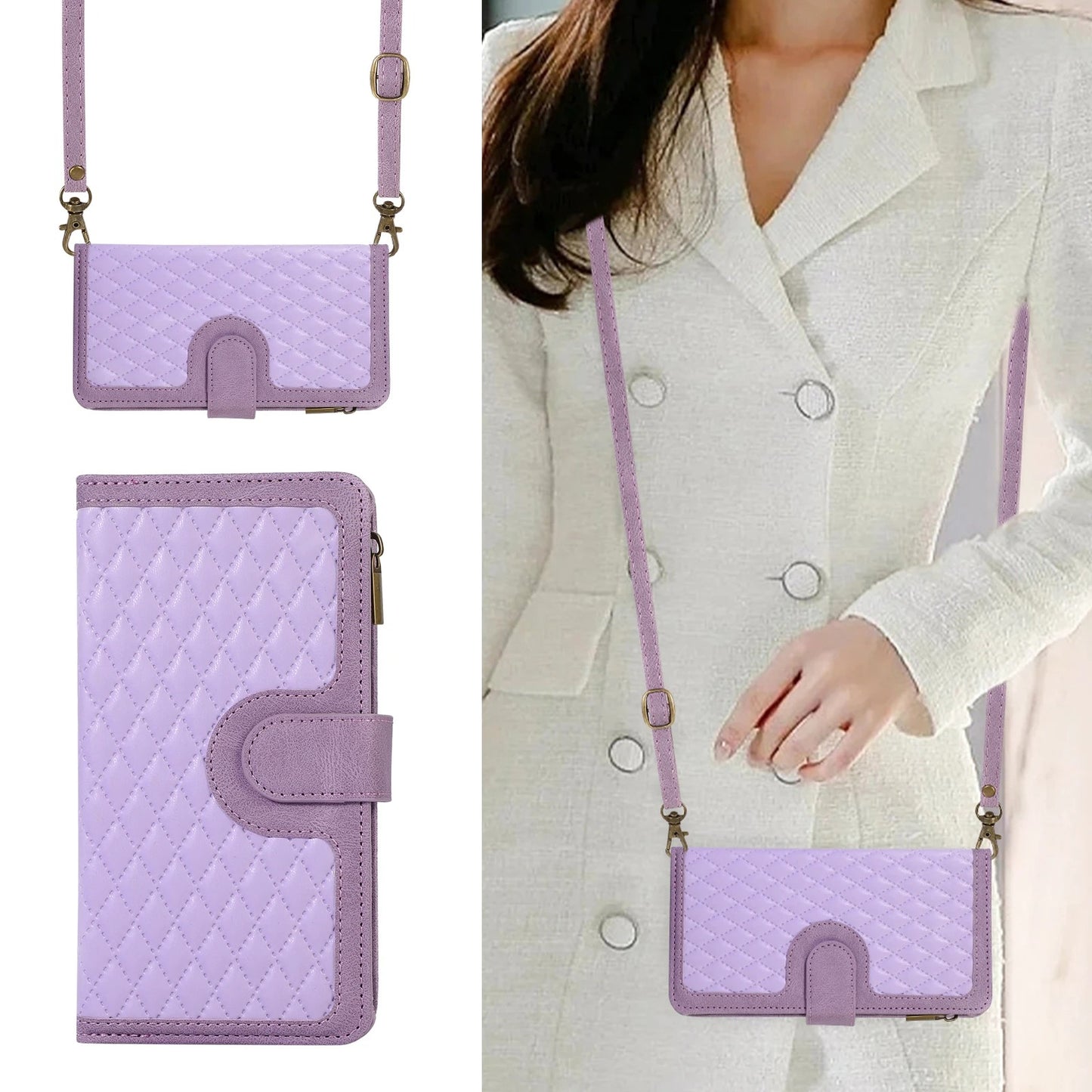 Etui porte-monnaie à bandoulière pour Redmi - www.Phone-Accessoires.fr