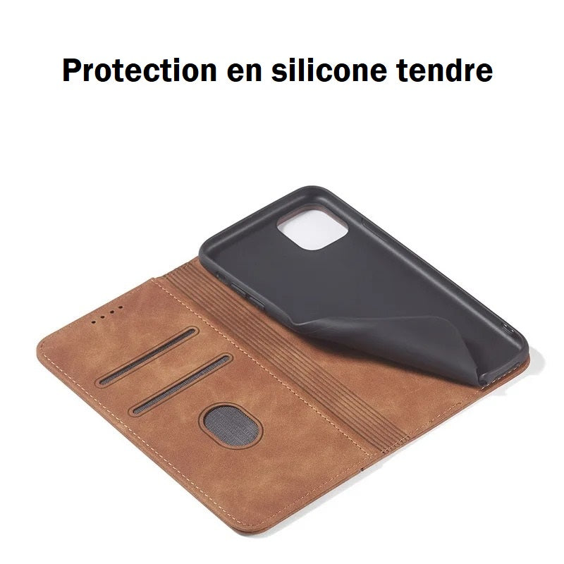 Etui de protection à fermeture magnétique pour Huawei (série Honor Magic)