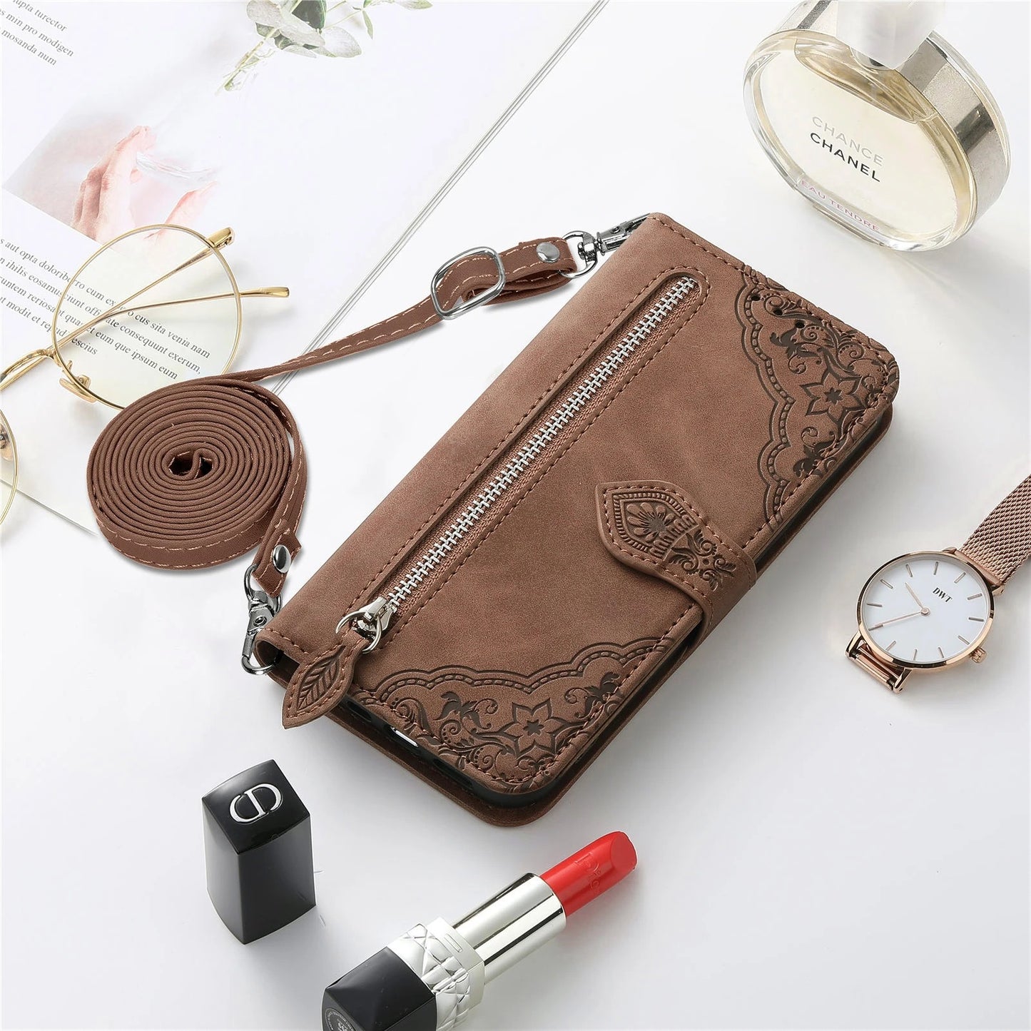 Etui de protection à bandoulière pour Samsung (série Note)