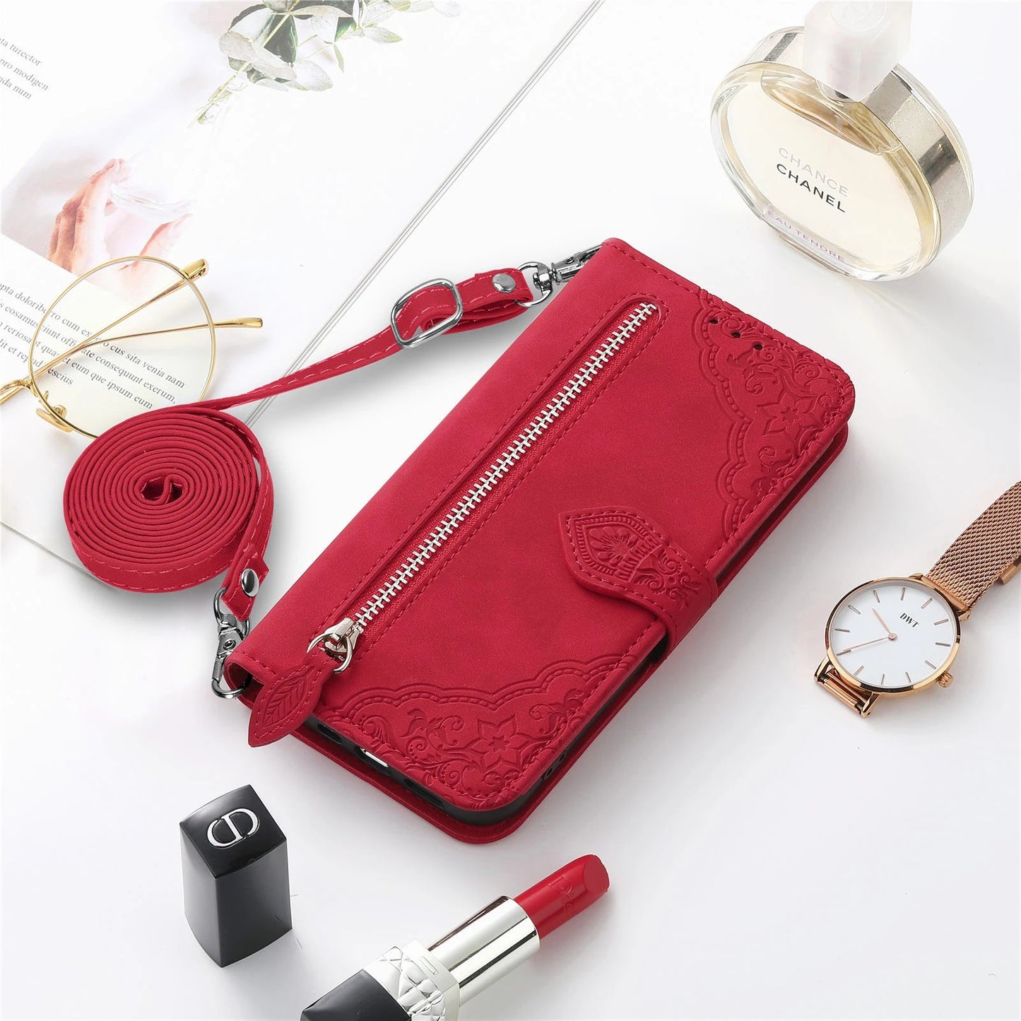 Etui de protection à bandoulière pour Samsung (série Note)