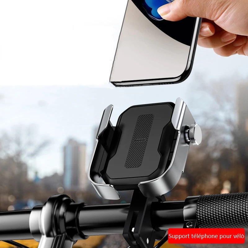 Support téléphone pour vélo. Rotation 360° - www.Phone-Accessoires.fr
