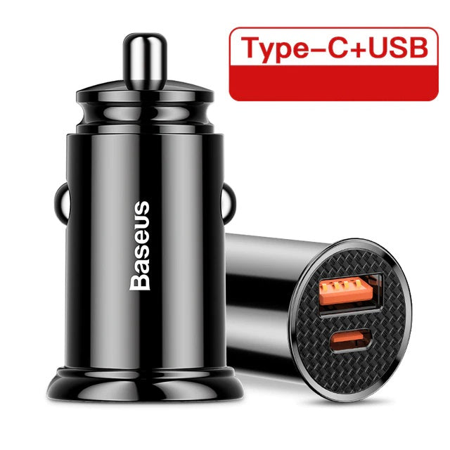 Chargeur USB et Micro USB pour allume cigare de voiture. - www.Phone-Accessoires.fr