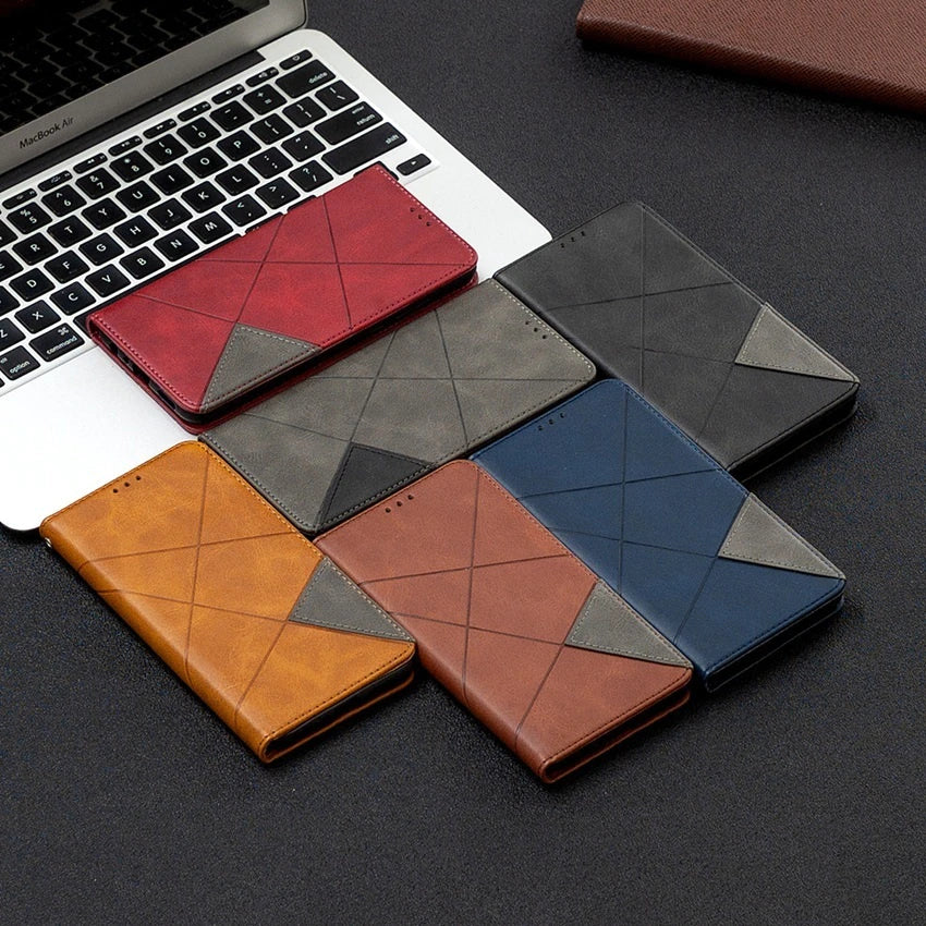 Etui à fermeture magnétique pour Huawei (séries P et Mate) - www.Phone-Accessoires.fr