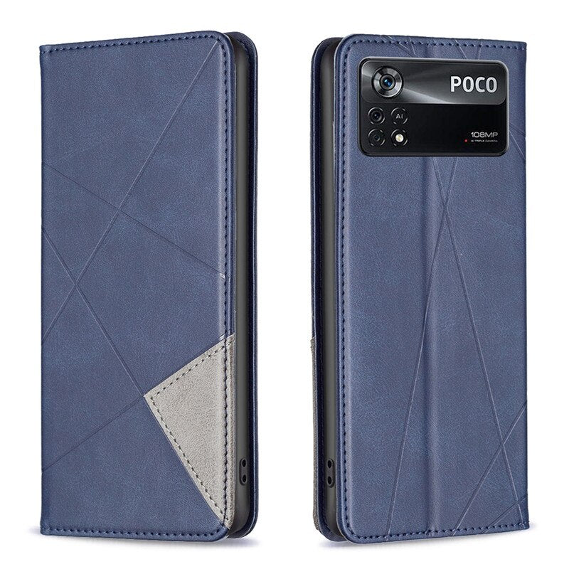 Etui à fermeture magnétique pour Téléphones Xiaomi (série Poco) - www.Phone-Accessoires.fr