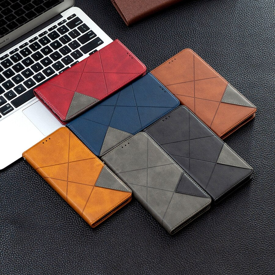 Etui à fermeture magnétique pour Téléphones Samsung (série A début) - www.Phone-Accessoires.fr