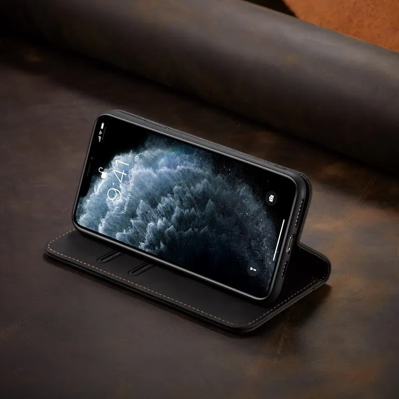 Etui de protection à fermeture magnétique pour Redmi