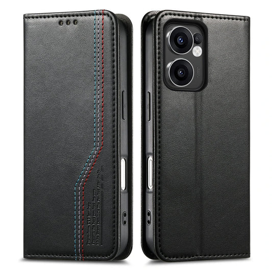 Etui de protection à fermeture magnétique pour Oppo (série Reno)