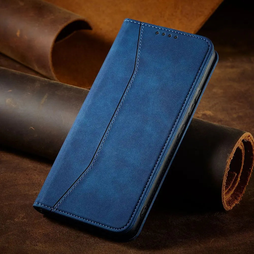 Etui de protection à fermeture magnétique pour Huawei (série Honor)
