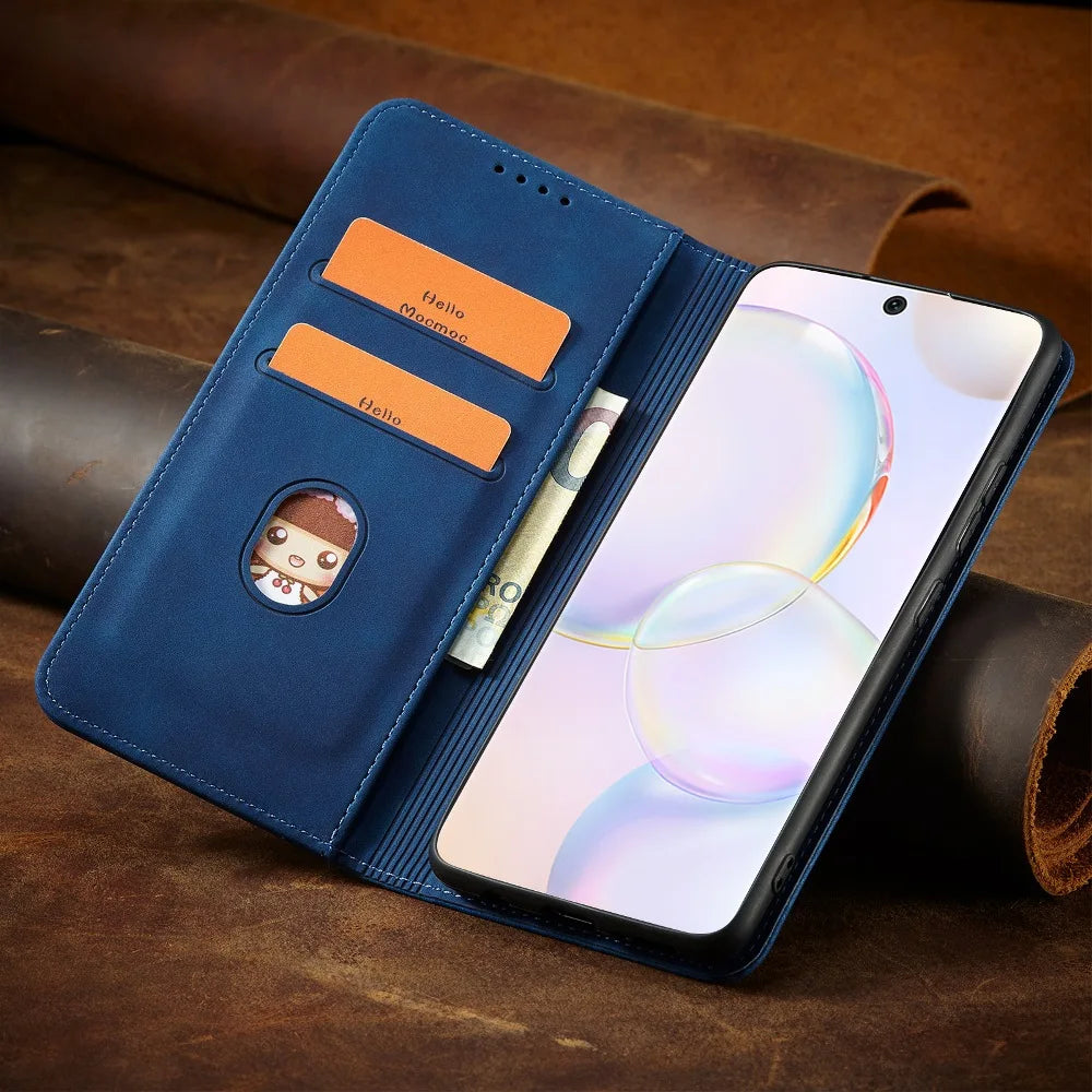 Etui de protection à fermeture magnétique pour Oppo (série A début)