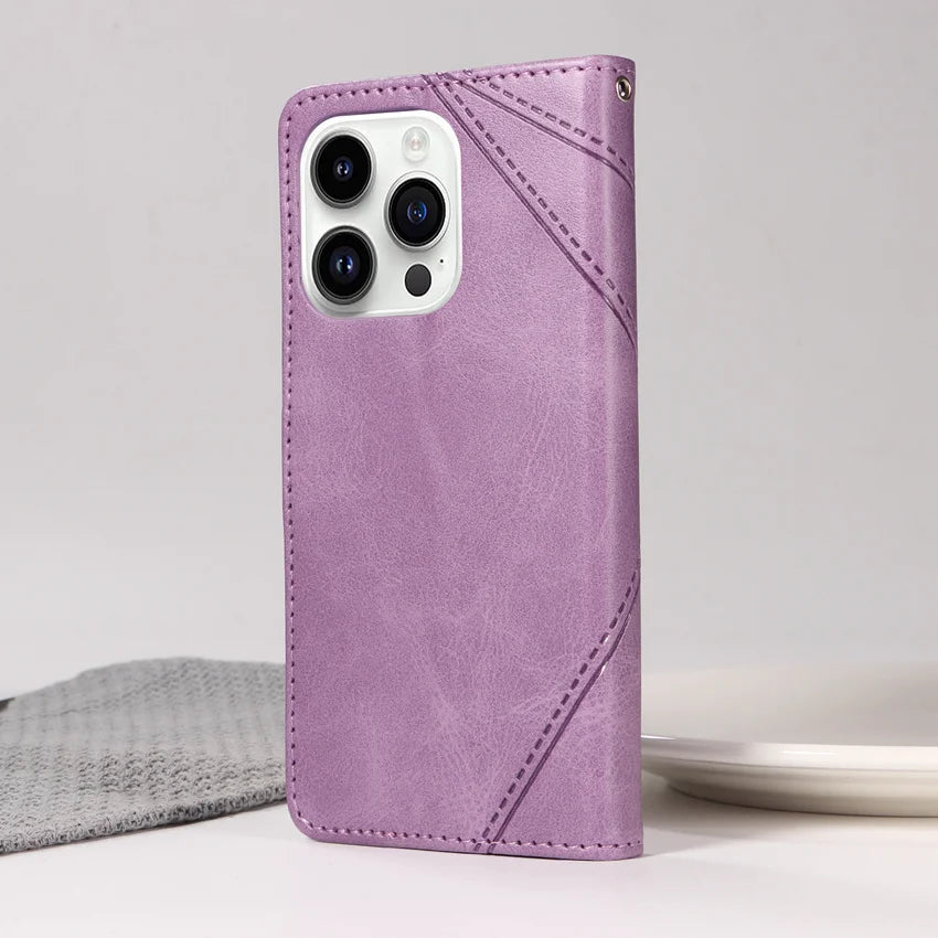 Etui à fermeture magnétique pour Motorola (séries E et Edge)