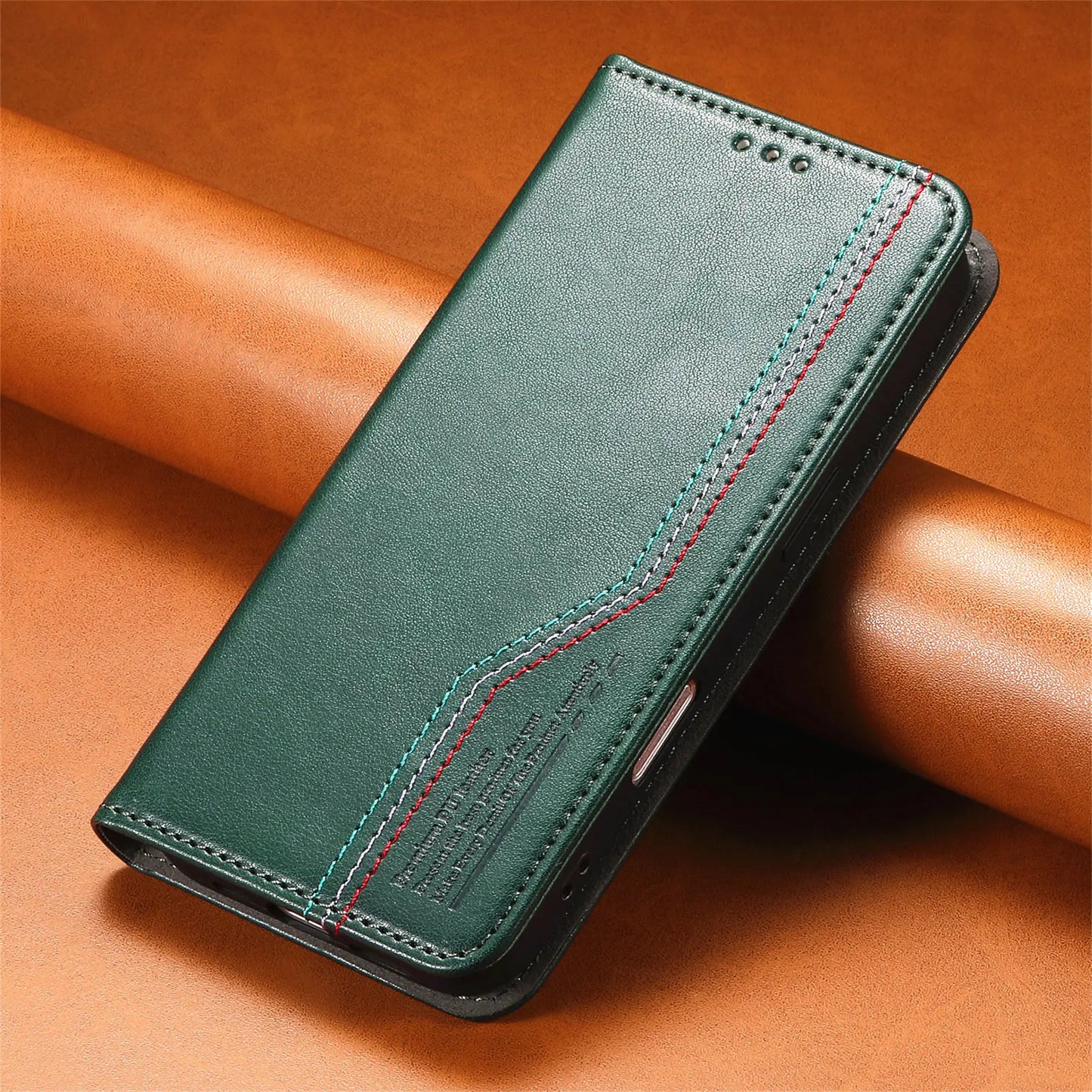 Etui de protection à fermeture magnétique pour iPhone (12 au 17)