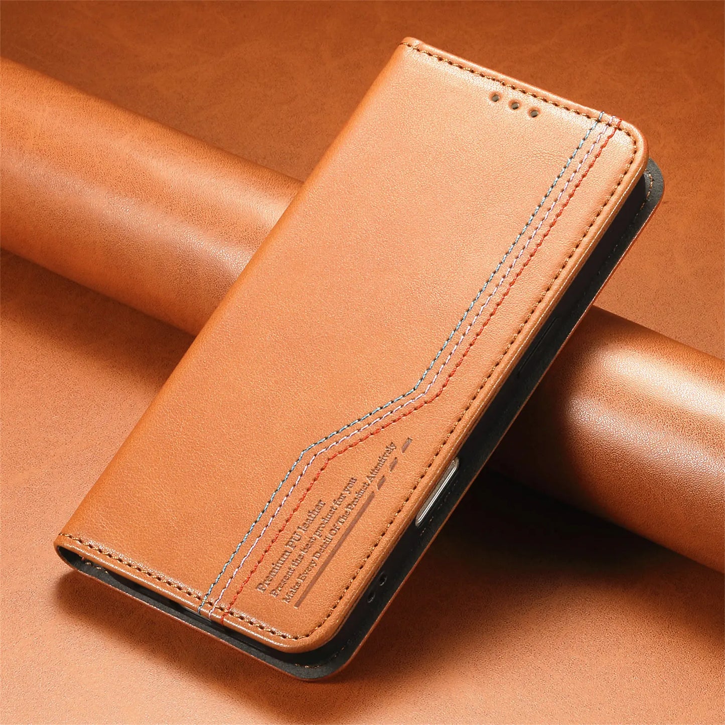 Etui de protection à fermeture magnétique pour iPhone (12 au 17)