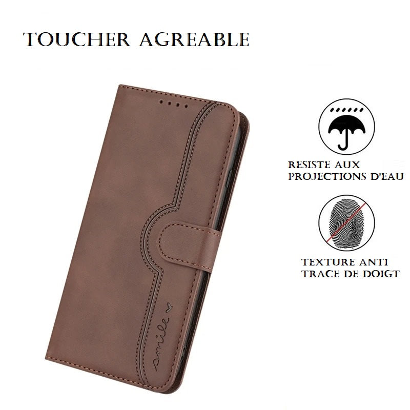 Etui à fermeture magnétique pour téléphones Sony Xperia