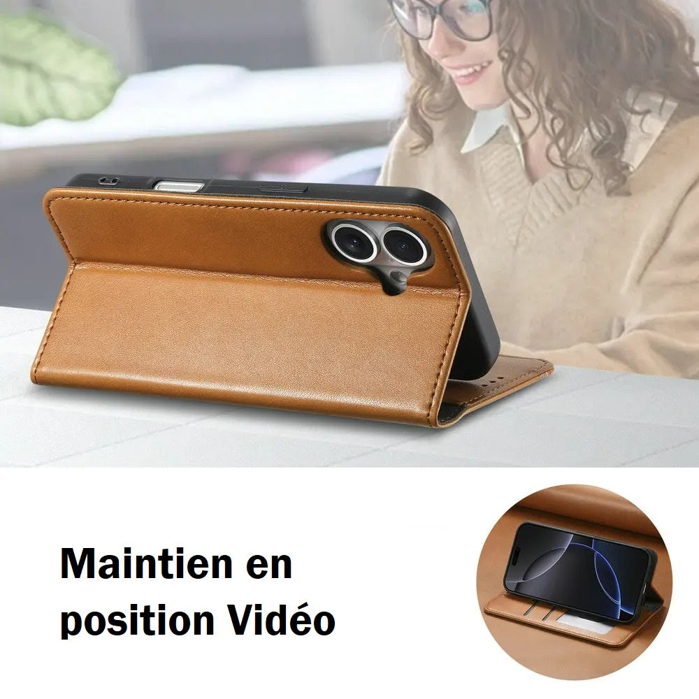 Etui de protection à fermeture magnétique pour Google Pixel