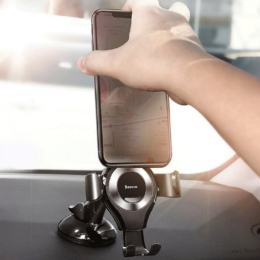 Support smartphone pour voiture. Pose et prise à une main! Rotation 360°
